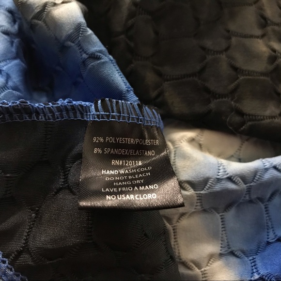 Bfree Jumper Tie Dye Criss Cross back Bodysuit L - Picture 4 of 5